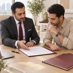 مراجعة عقد تجاري مع محامي شركات قبل التوقيع في مصر